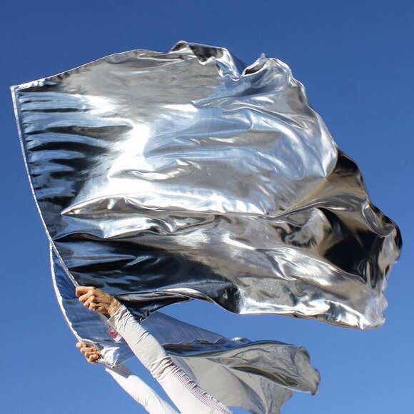 Joel 2:12  'Even Now, Return to Me with All Your Heart' Pewter Worship Flags - Picture 1 of 15